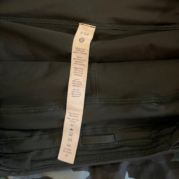 Lululemon Pace Rival Mid-rise skirt, 8 long/tall Rainforest Green - Picture 4 of 4